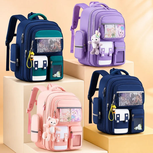 Brainy Bundle Elite Kids Backpack – Durable, Stylish & Spacious School Bag (Age 5-10Y)